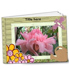 My Family Garden Deluxe Book (20 pages) 9x7 - 9x7 Deluxe Photo Book (20 pages)