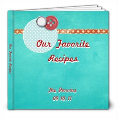 Cookbook 8x8 Updated - 8x8 Photo Book (20 pages)