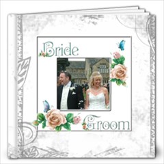 Dove 12 x 12 100 page wedding keepsake album  - 12x12 Photo Book (100 pages)