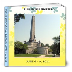 FUN IN SPRINGFIELD - 8x8 Photo Book (20 pages)