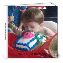 Jaxson s First Birthday - 8x8 Photo Book (20 pages)