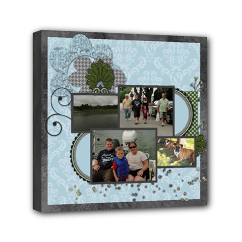 Summer Sophisticate 3 - 6x6 Stretched Canvas - Mini Canvas 6 x 6 (Stretched) Summer Sophisticate 3 - 6x6 Stretched Canvas - Mini Canvas 6 x 6 (Stretched)