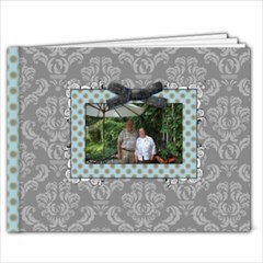Summer Sophisticate Blue/Gray 7x5 Book 20 pages - 7x5 Photo Book (20 pages)