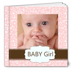 Baby Girl - 8x8 Deluxe Photo Book (20 pages)