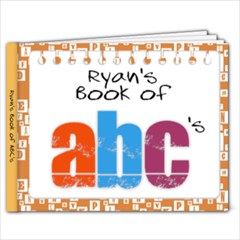 Ryan ABC Book - 9x7 Photo Book (20 pages)