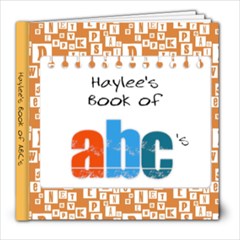 Haylee ABC Book - 8x8 Photo Book (20 pages)