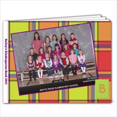 bailey kindegarten - 9x7 Photo Book (20 pages)