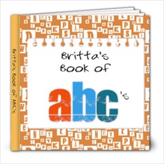 Britta s ABC Book - 8x8 Photo Book (20 pages)