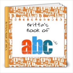 Britta s ABC Book - 8x8 Photo Book (20 pages)