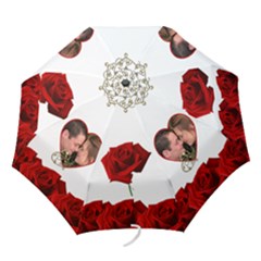 Red Red rose - Folding Umbrella