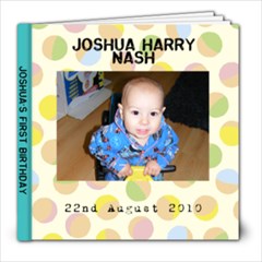 Joshua s First Birthday - 8x8 Photo Book (20 pages)