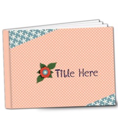 9x7 DELUXE- Flower Girl - 9x7 Deluxe Photo Book (20 pages)
