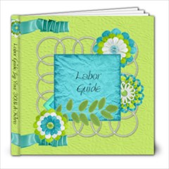 Labor Guide From Your Twin DOULAS - 8x8 Photo Book (30 pages)