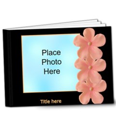 Candy Flowers and Hearts Deluxe General Purpose book - 9x7 Deluxe Photo Book (20 pages)