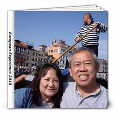 European Experience Photobook - 8x8 Photo Book (20 pages)