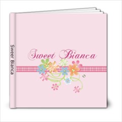 6x6 : Sweet Bianca - 6x6 Photo Book (20 pages)