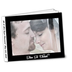 wedding album ryan and erin - 7x5 Deluxe Photo Book (20 pages)