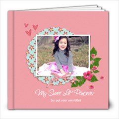 8x8: My Sweet Princess (Multiple Pics) - 8x8 Photo Book (20 pages)