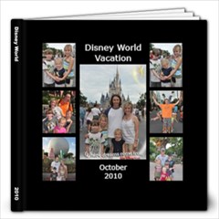 Disney World 2010 - 12x12 Photo Book (40 pages)