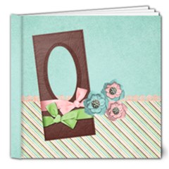Baby Shower/Pink/Blue- 8x8 DELUXE Album - 8x8 Deluxe Photo Book (20 pages)