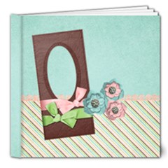 Baby Shower/Pink/Blue- 8x8 DELUXE Album - 8x8 Deluxe Photo Book (20 pages)