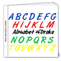 Alphabet for Drake - 8x8 Deluxe Photo Book (20 pages)