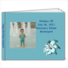 kinsleys 3 birthday day - 7x5 Photo Book (20 pages)