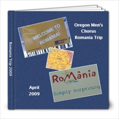Romania Trip 2009 Lou - 8x8 Photo Book (30 pages)