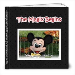 disney halloween 2010 - 8x8 Photo Book (30 pages)