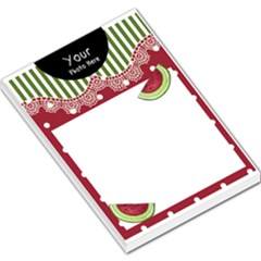 Large memo Pad watermelon - Large Memo Pads