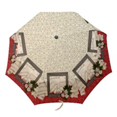 Red/Cream/Holiday-folding umbrella