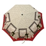 Red/Cream/Holiday-folding umbrella