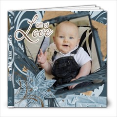 Gavin Birth Family 12m book - 8x8 Photo Book (20 pages)