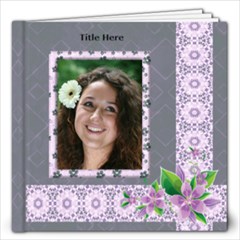 Delightful shades of Violet 12x12 (60 page) Book - 12x12 Photo Book (60 pages)
