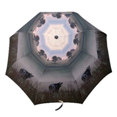 Cows at sunrise umbrella - Folding Umbrella