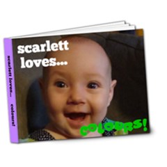 scarlett loves colours - 7x5 Deluxe Photo Book (20 pages)