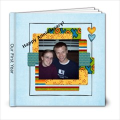 Our First Year - 6x6 Photo Book (20 pages)