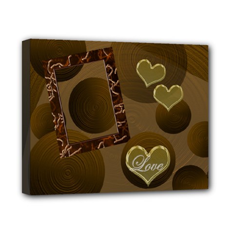 Love Gold cicles 8x10 stretched canvas - Canvas 10 x 8 (Stretched) Love Gold cicles 8x10 stretched canvas - Canvas 10 x 8 (Stretched)