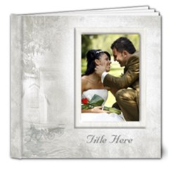 Our Wedding Deluxe 8x8 Book (20 Pages)white