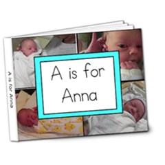 A is for Anna - 7x5 Deluxe Photo Book (20 pages)