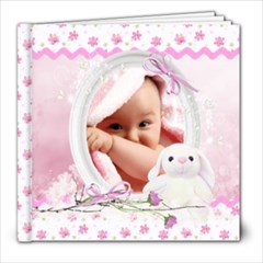 Precious Girl Photo Book 8x8 20 pg Sample - 8x8 Photo Book (20 pages)