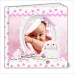 Precious Girl Photo Book 8x8 20 pg Sample - 8x8 Photo Book (20 pages)