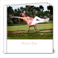 Melissa Senior Book  11 - 8x8 Photo Book (20 pages)