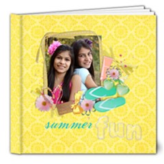 Summer Fun- 8x8 Deluxe Photo Book - 8x8 Deluxe Photo Book (20 pages)