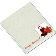 Christmas Poinsettia-small memo pad - Small Memo Pads
