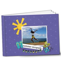 9x7 DELUXE: Summer Escapade - 9x7 Deluxe Photo Book (20 pages)