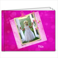 Pink Little Princess, 9x7 (20 Page) Book - 9x7 Photo Book (20 pages)