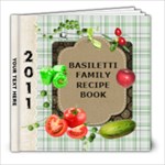 Recipe Book to copy - 8x8 Photo Book (20 pages)