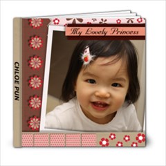 CHLOE 13-18 MONTHS - 6x6 Photo Book (20 pages)