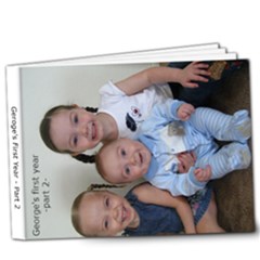 George s first year - part 2 - 9x7 Deluxe Photo Book (20 pages)